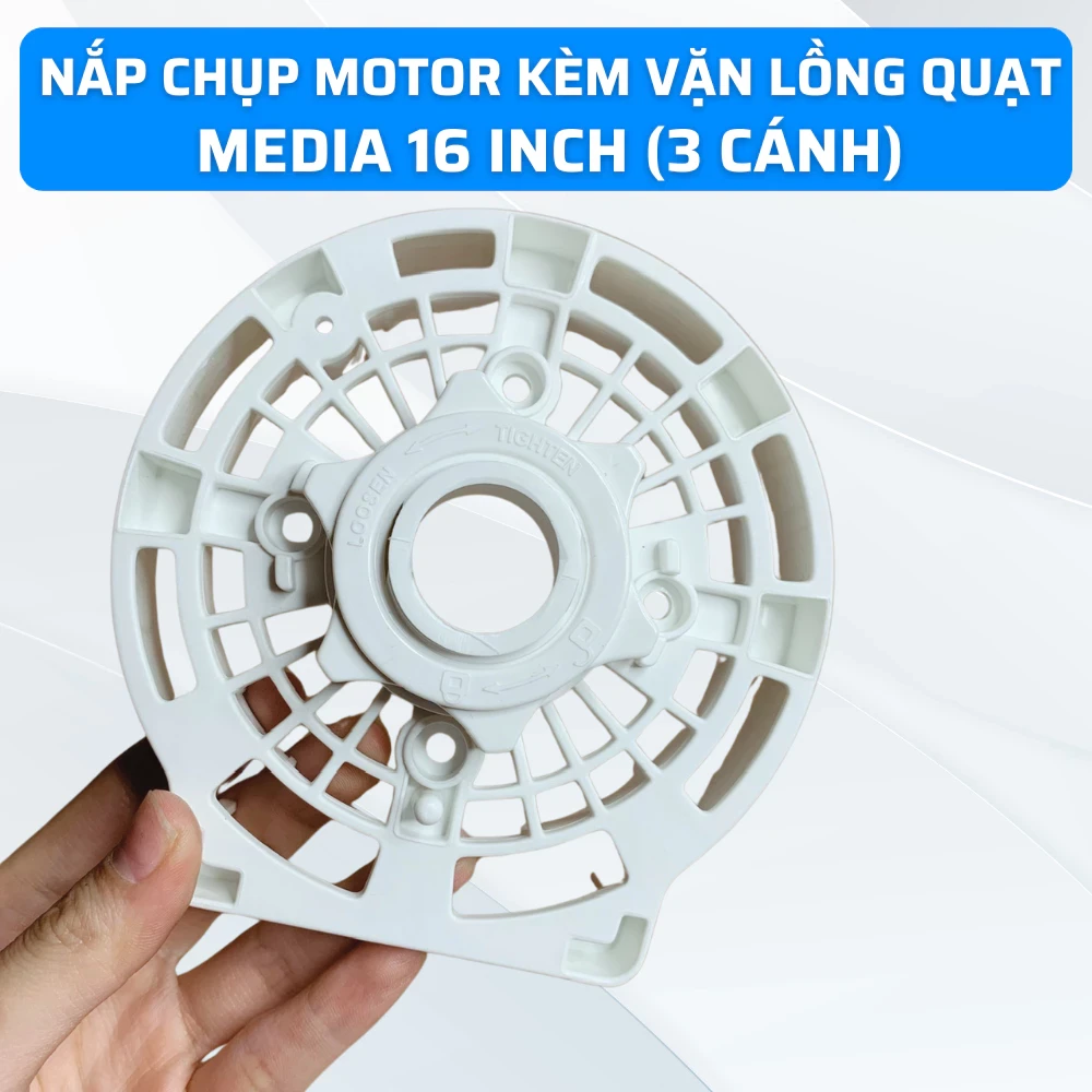 Ốp Chụp,Nắp chụp Motor Quạt Toshiba 16 Inch – Phụ Kiện Loại 3 Cánh